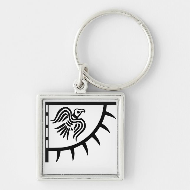 Chaveiro Faixa de Viking Raven (Frente)