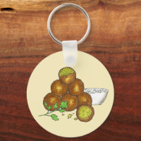 Falafel Balls Galinhas do Oriente Médio Egípcio