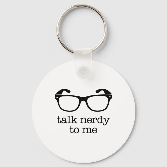 Chaveiro Fale Comigo Com Nerdy (Frente)