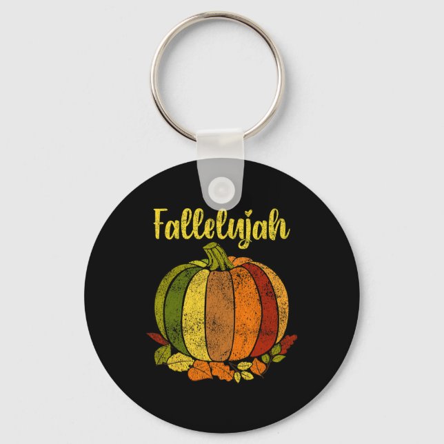 Chaveiro Fallelujah Queda Abóbora Pumpkin Retro Distinto Au (Frente)