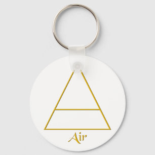 Chaveiro Falln Pagan Air Element Symbol