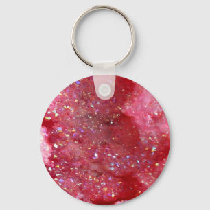 Chaveiro Falln Pink Faerie Crystals