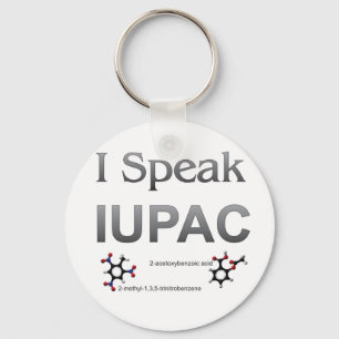 Chaveiro Falo de nomenclatura de química IUPAC
