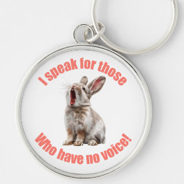 Chaveiro Falo por aqueles que não têm coelho vocal