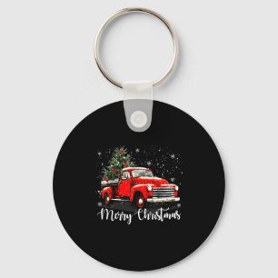 Chaveiro Família Árvore de Natal Caminhão Vermelho Natal Vi