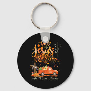 Chaveiro Família de Ação de Graças, outono, Hallowee Cristã