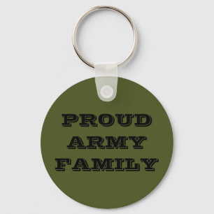 Chaveiro Família do Exército Orgânico da Cadeia-Chave