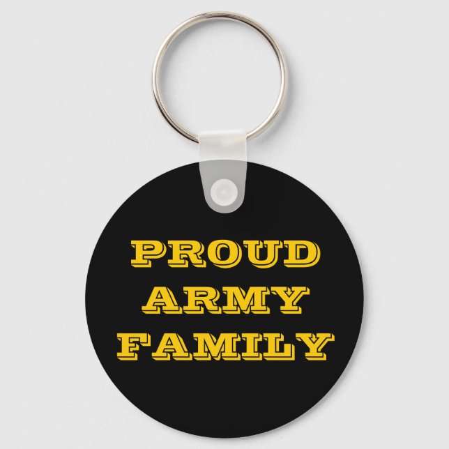 Chaveiro Família do Exército Orgânico da Cadeia-Chave (Frente)