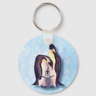 Chaveiro FAMÍLIA do PINGUIM por SHARON SHARPE