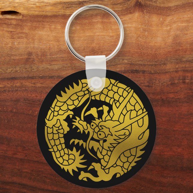 Chaveiro Família Japonesa Crest-Dragon (Frente)