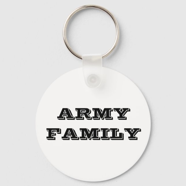 Chaveiro Família Key Chain Army (Frente)
