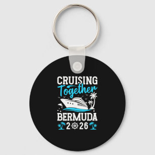 Chaveiro Família Navegando Juntos Bermuda Viagem Cruzeiro