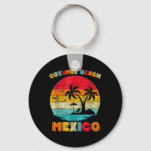 Chaveiro Família Vintage Retro México Cozumel Praia Apresen