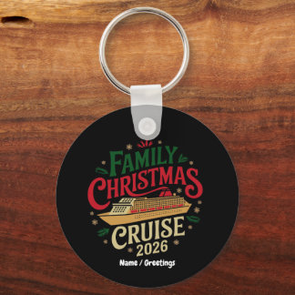 Chaveiro Family Christmas Cruise Holiday Travel Celebration