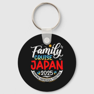 Chaveiro Family Cruise Japão 2025 Combinação de Férias Fami