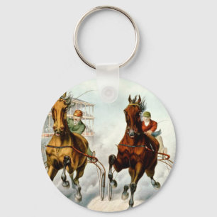 Chaveiro Fanática da linha de término superior