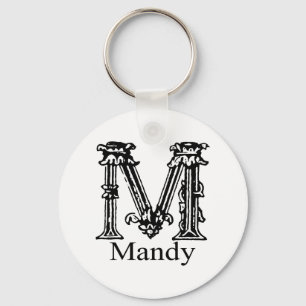 Chaveiro Fancy Monogram: Mandy
