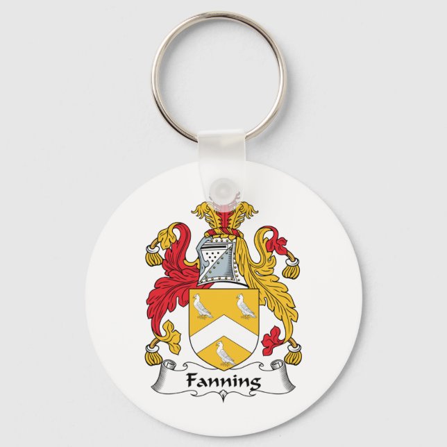 Chaveiro Fanning Family Crest (Frente)
