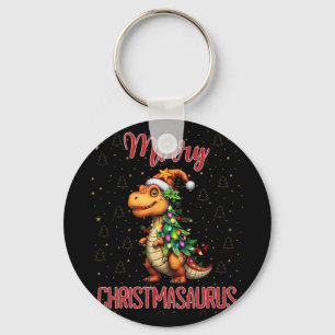 Chaveiro Fanny Feliz Natal Christmasaurus Dinossauro Árvore
