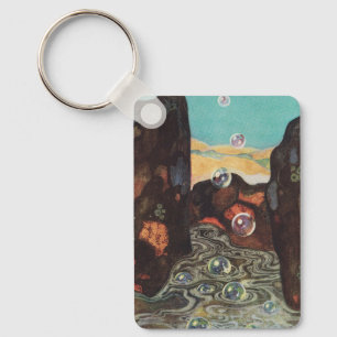 Chaveiro Fantasia Art Nouveau Bolhas em Decoração de Canyon