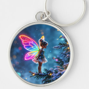 Chaveiro Fantasia das luzes brilhantes da fada de Natal