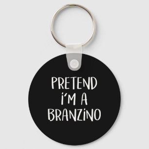 Chaveiro Fantasia de Branzino Engraçado para o Halloween