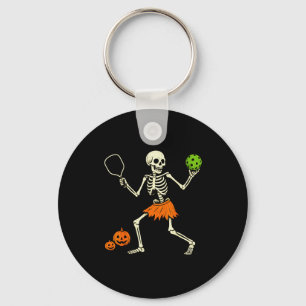 Chaveiro Fantasia de Esqueleto de Halloween de Pickleball A