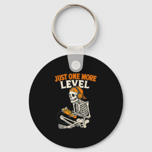 Chaveiro Fantasia de Esqueleto Gamer de Halloween de Video 