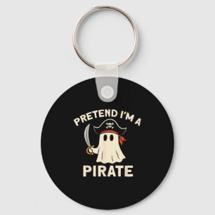 Chaveiro Fantasia de Fantasma de Halloween Engraçado Preten