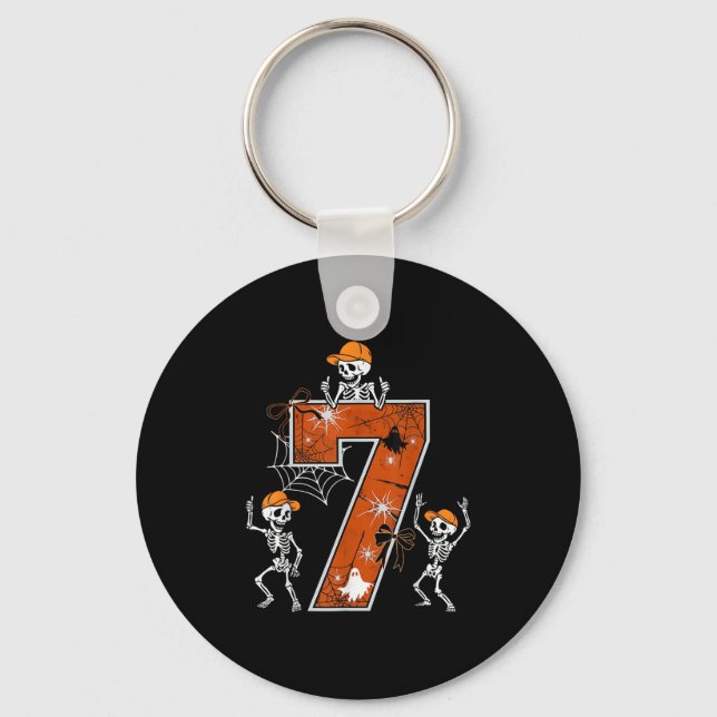 Chaveiro Fantasia de Halloween Hugvyn Six Seven Meme 6 7 Da (Frente)