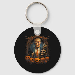 Chaveiro Fantasia de Halloween Trump Presidente Assustador