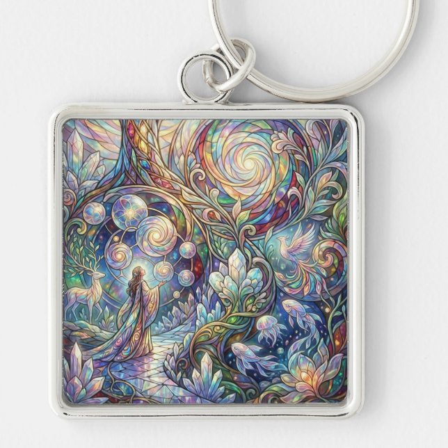 Chaveiro Fantasia Inspiradora Pingente – Assombro (Frente)