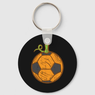 Chaveiro Fantasias de Futebol de Halloween Abóbora Futebol