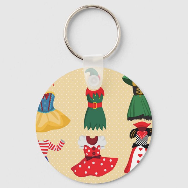 Chaveiro fantasias de halloween (Frente)