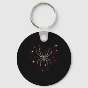 Chaveiro Fantasias de Teia de Aranha de Halloween Cute Cora