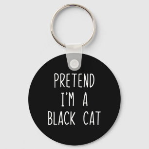 Chaveiro Fantasie um Traje de Gato Preto de Halloween Pregu