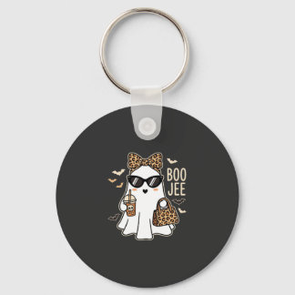 Chaveiro Fantasma Bonito Boo Jee Design de Leopardo de Hall