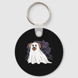 Chaveiro Fantasma de Cachorro Feminino Cachorro Fofo Vestid