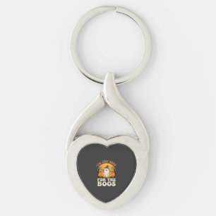 Chaveiro Fantasma de Halloween Aqui Para as Vaias