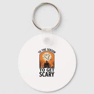 Chaveiro Fantasma de Halloween para ficar assustadoramente 