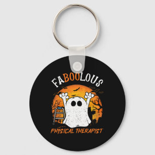 Chaveiro Fantasma Faboolosa Terapista Física Spooky Hallowe
