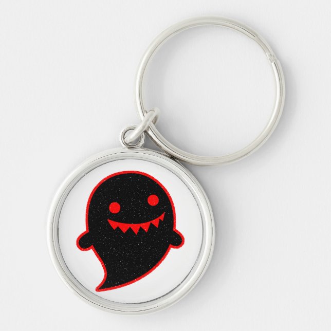 Chaveiro Fantasma preto (Frente)