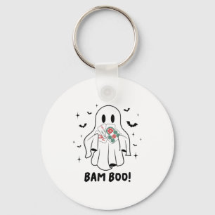 Chaveiro Fantasmas de Halloween Bam Boo Mahjong Fantasia Ro