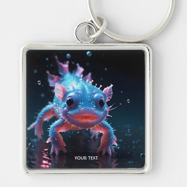 Chaveiro Fantasy Blue Smilotl (Frente)