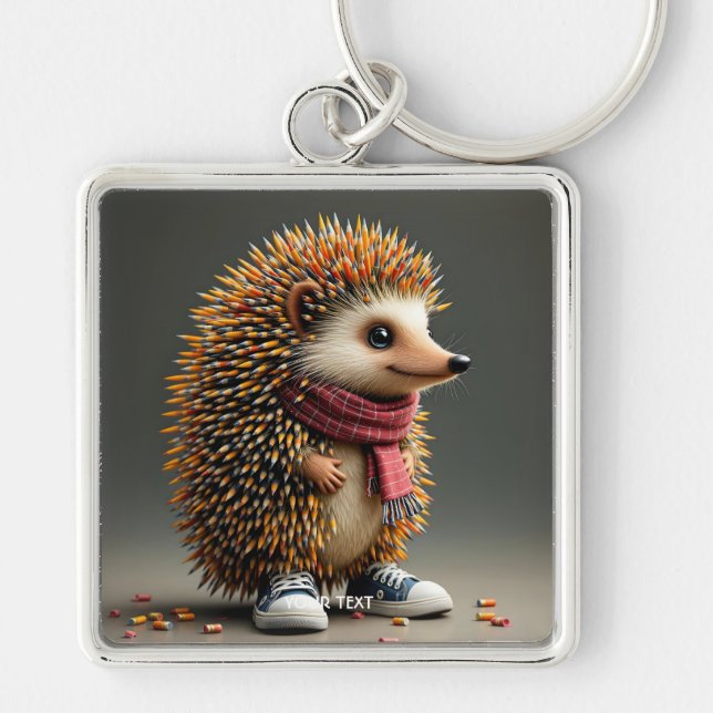 Chaveiro Fantasy Cute Hedgehog Sharp Agulhas (Frente)
