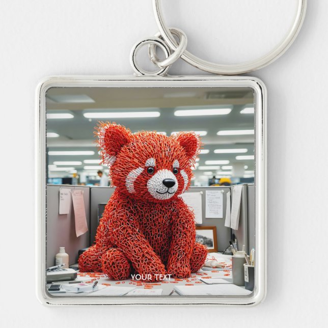 Chaveiro Fantasy Cute Paper Clip Bear (Frente)