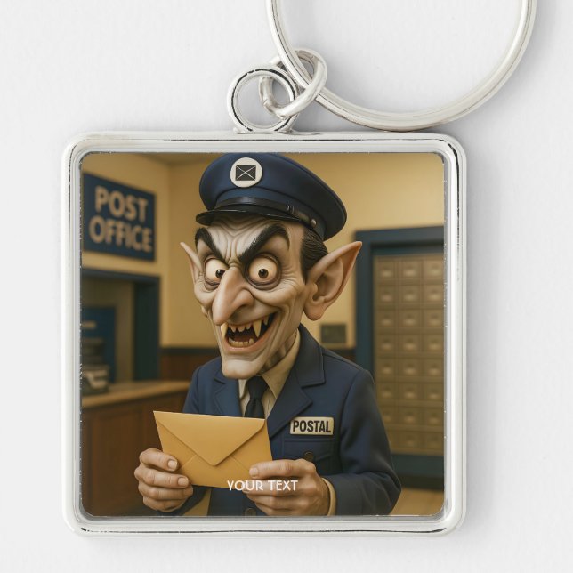 Chaveiro Fantasy Cute Strange Worker (Frente)