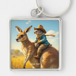 Chaveiro Fantasy Cute Wombat Kangaroo Koala