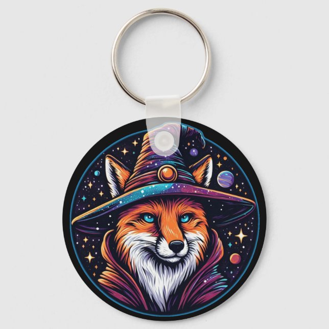 Chaveiro Fantasy Fox - Assistente Celestial (Frente)