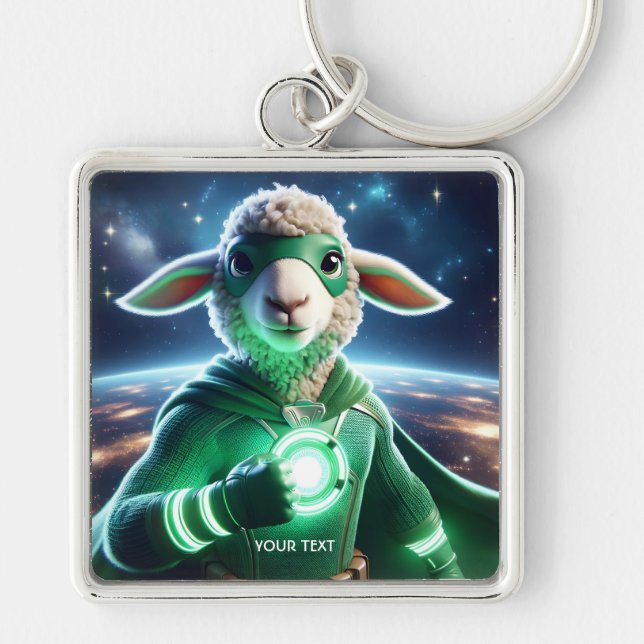 Chaveiro Fantasy Green Super Lamb (Frente)